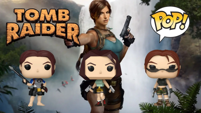 Funko lanza 3 nuevos Pop! de Lara Croft: homenaje a clásicos poligonales de Tomb Raider