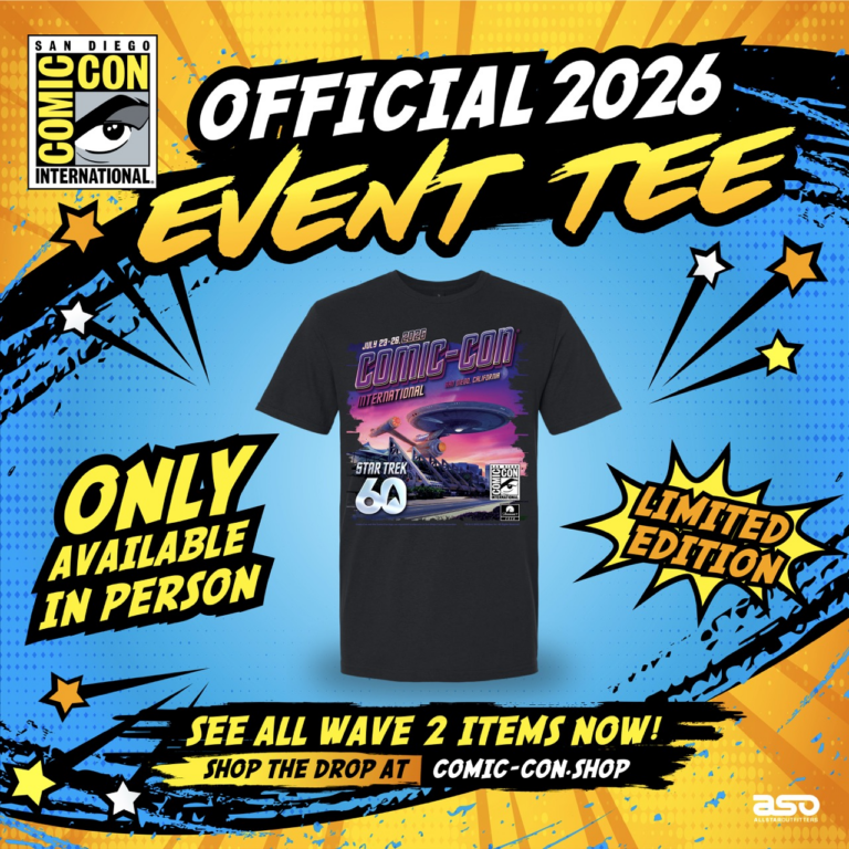 Comic-Con 2026 lanza su mercancía oficial con nuevas piezas y ediciones limitadas